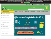 Tablet Screenshot of evopapetarie.ro